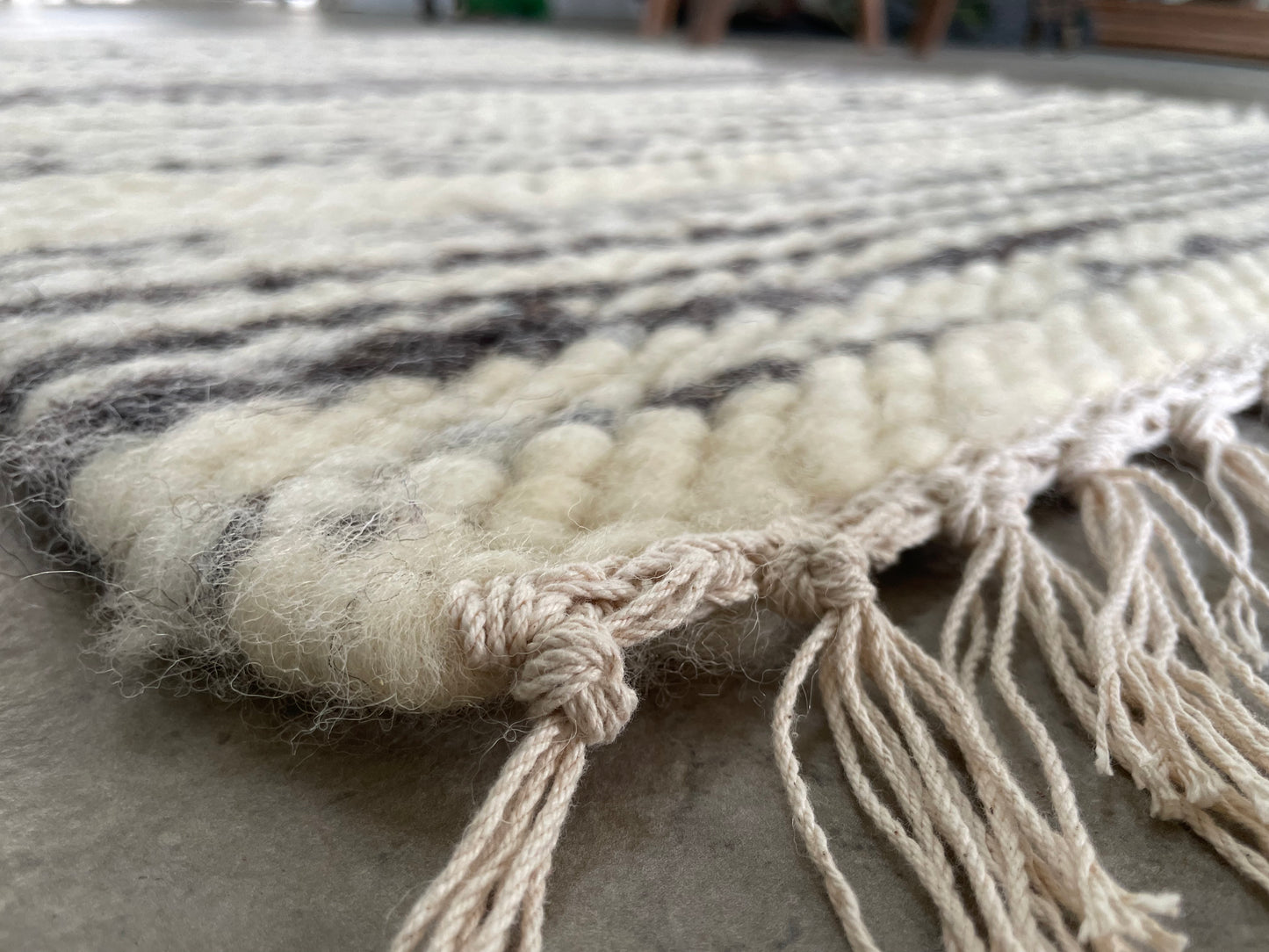 Pure Wool Rug (Elsie) | Hand Woven in the UK