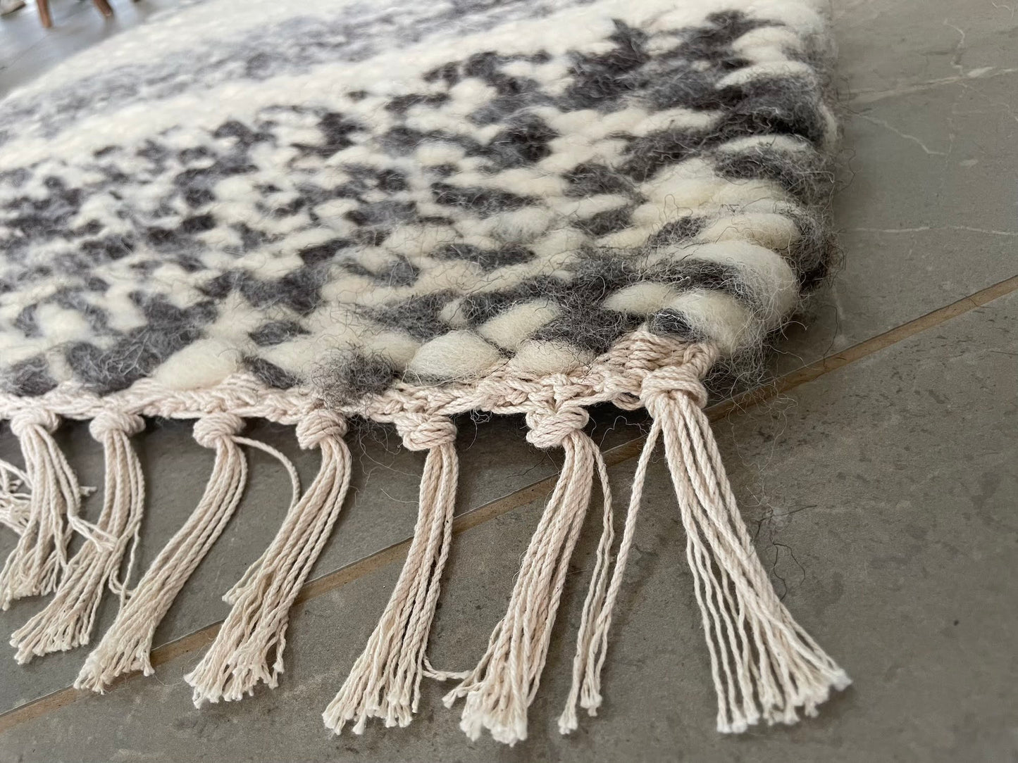 Pure Wool Rug (Flapjack) | Hand Woven in the UK