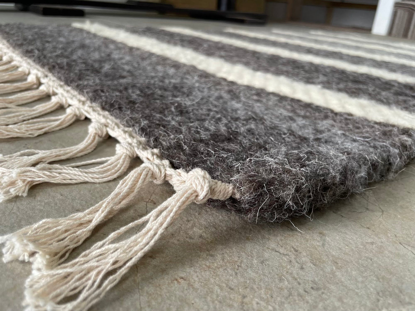 Pure Wool Rug (Flossie) | Hand Woven in the UK
