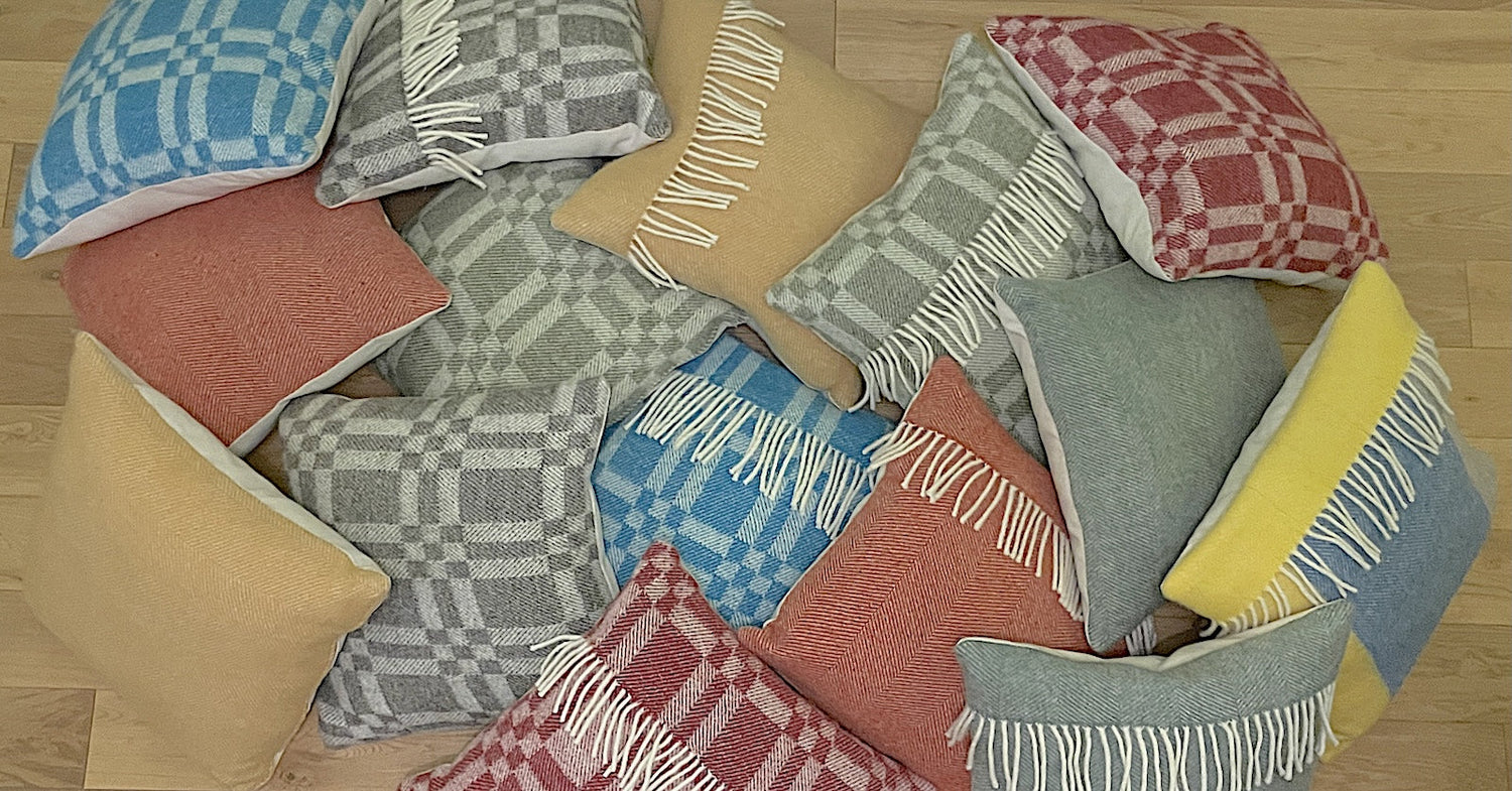 pure wool luxury cushions