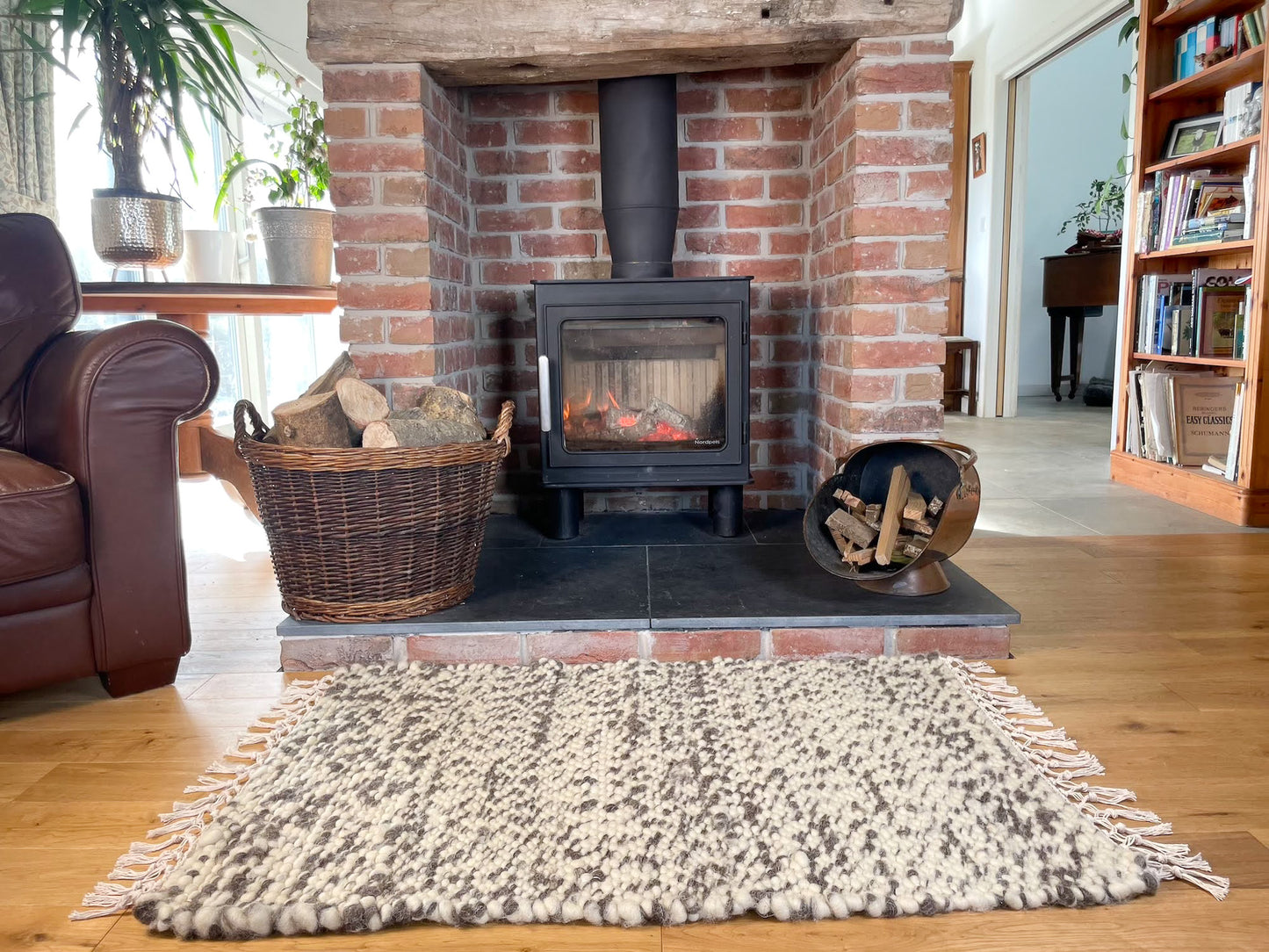 Pure Wool Rug (Betty) | Hand Woven in the UK