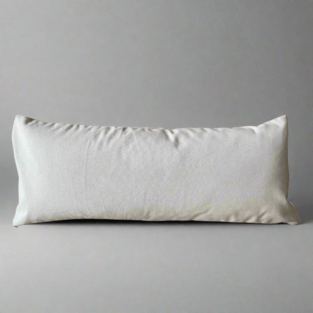 Pure Wool Bolster | Cardinal Red w/Fringe