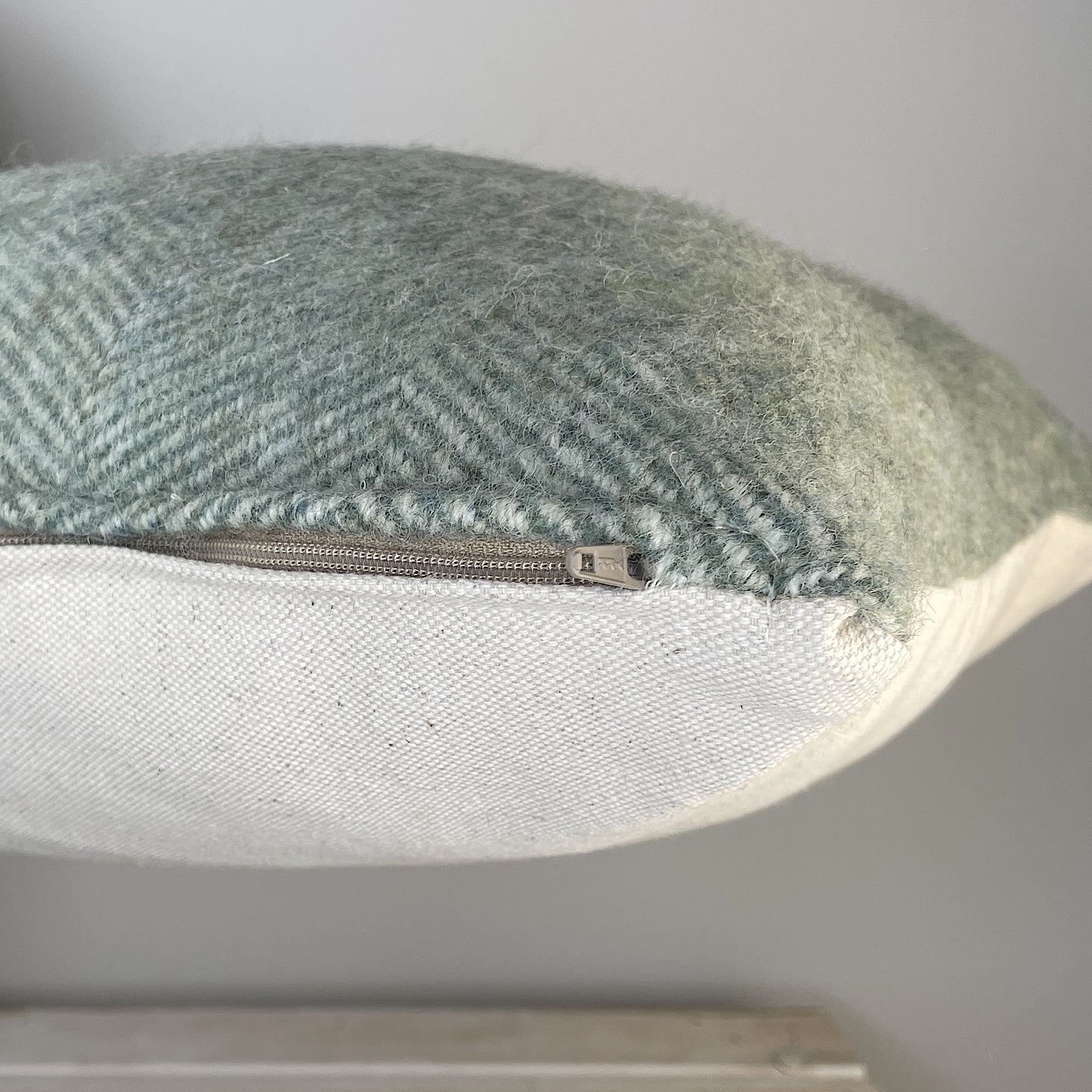 Pure Wool Cushion | Moss Green