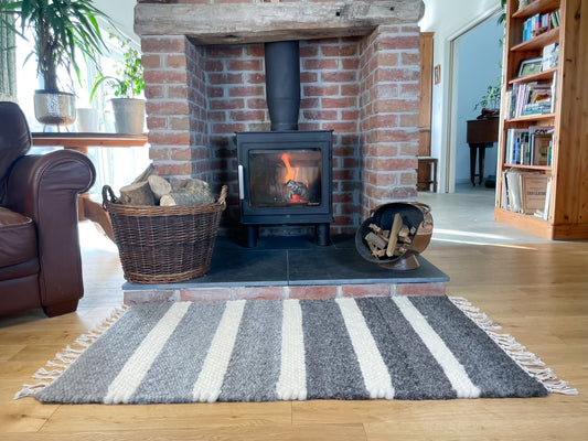 Pure Wool Rug (Flossie) | Hand Woven in the UK